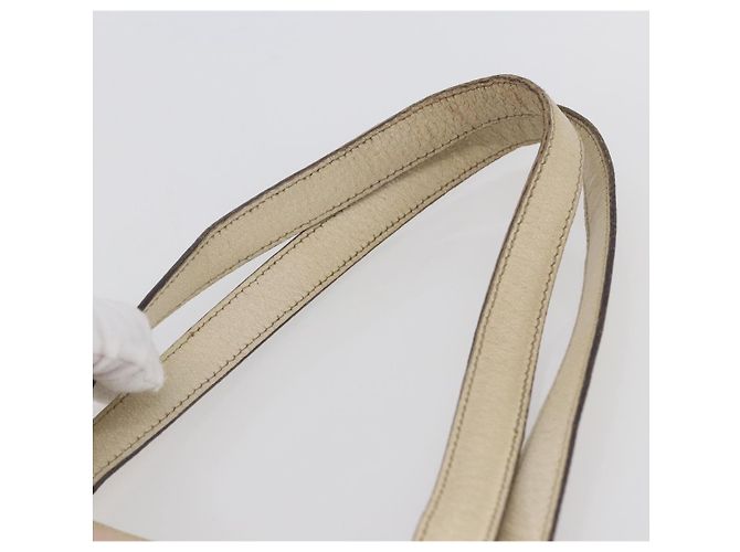 Borsa Tote Gucci GG Canvas Sherry Line Rosa Oro 137396 Auth 144533 - vista 8