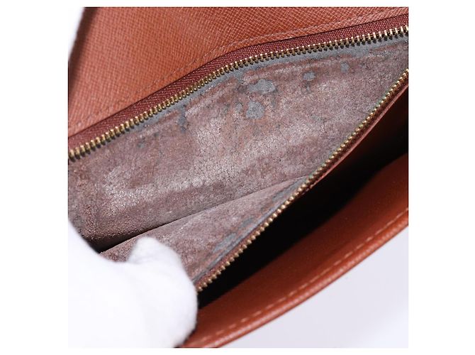 LOUIS VUITTON Borsa a Spalla Monogram Bordeaux 27 M51797 LV Auth bs29606 Monogramma - vista 11