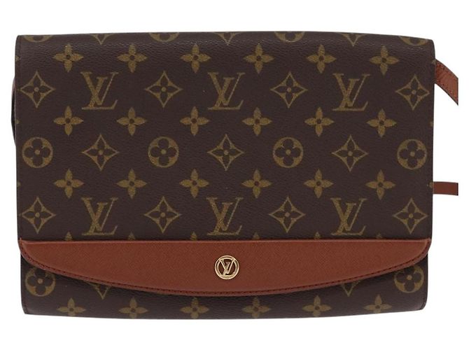 LOUIS VUITTON Borsa a Spalla Monogram Bordeaux 27 M51797 LV Auth bs29606 Monogramma - vista 13