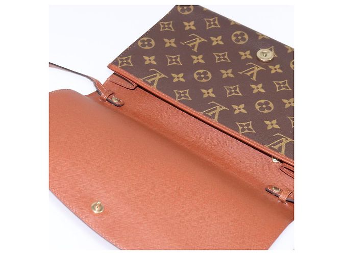 LOUIS VUITTON Borsa a Spalla Monogram Bordeaux 27 M51797 LV Auth bs29606 Monogramma - vista 18