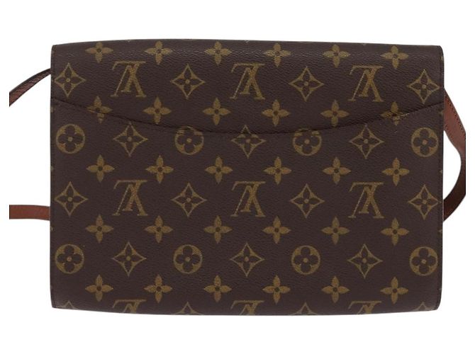LOUIS VUITTON Borsa a Spalla Monogram Bordeaux 27 M51797 LV Auth bs29606 Monogramma - vista 2