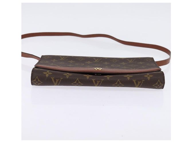 LOUIS VUITTON Borsa a Spalla Monogram Bordeaux 27 M51797 LV Auth bs29606 Monogramma - vista 5