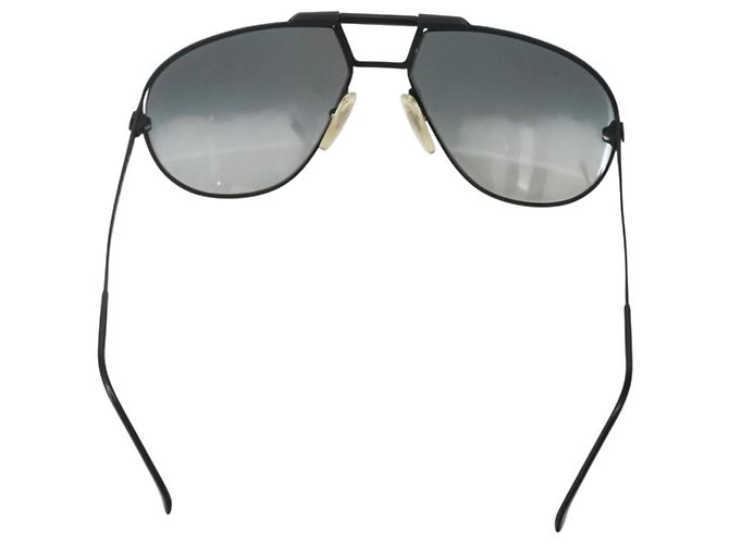 Occhiali da sole Christian Dior in plastica Neri Auth 143203 Nero - vista 3