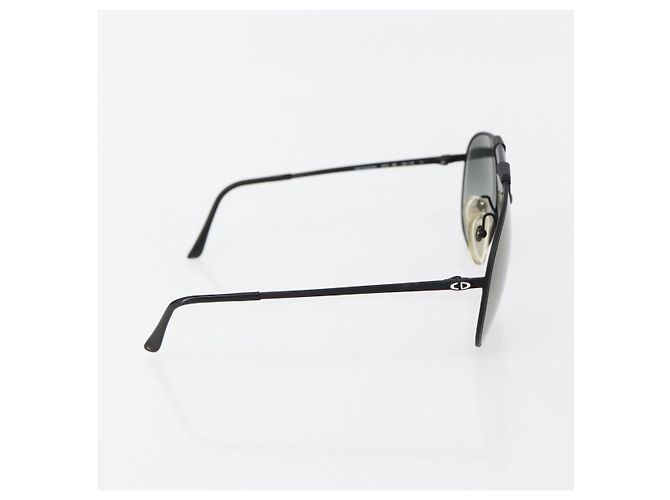 Occhiali da sole Christian Dior in plastica Neri Auth 143203 Nero - vista 4