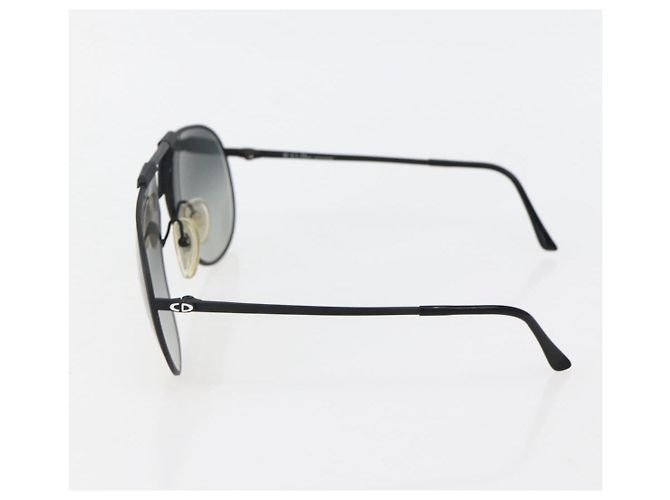 Occhiali da sole Christian Dior in plastica Neri Auth 143203 Nero - vista 5