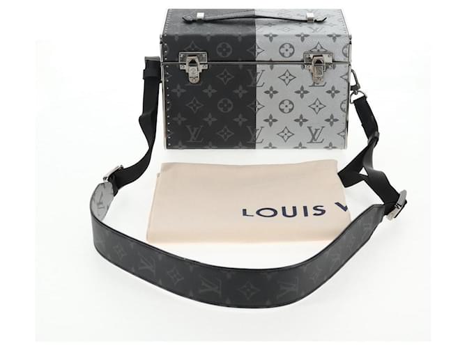 LOUIS VUITTON Borsa Mini Box Trunk Split Monogram Eclipse M21022 LV Auth 141164SM Monogramma - vista 12