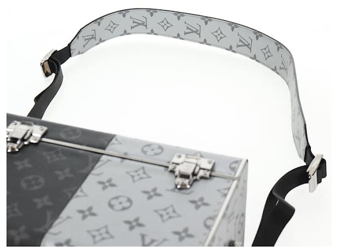 LOUIS VUITTON Borsa Mini Box Trunk Split Monogram Eclipse M21022 LV Auth 141164SM Monogramma - vista 18