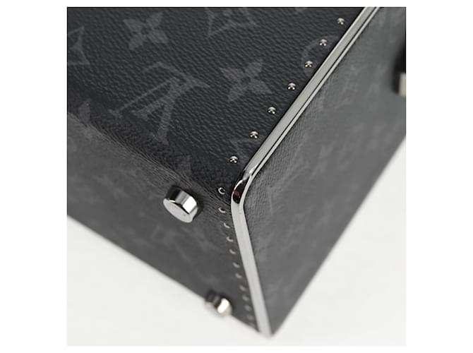 LOUIS VUITTON Borsa Mini Box Trunk Split Monogram Eclipse M21022 LV Auth 141164SM Monogramma - vista 22