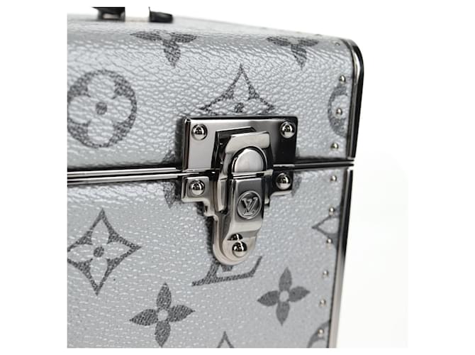LOUIS VUITTON Borsa Mini Box Trunk Split Monogram Eclipse M21022 LV Auth 141164SM Monogramma - vista 23