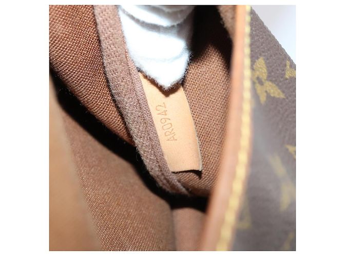 LOUIS VUITTON Borsa a Spalla Monogram Saumur 35 M42254 LV Auth BA5810 Monogramma - vista 12