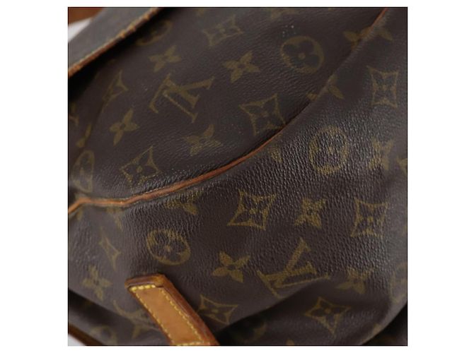 LOUIS VUITTON Borsa a Spalla Monogram Saumur 35 M42254 LV Auth BA5810 Monogramma - vista 18