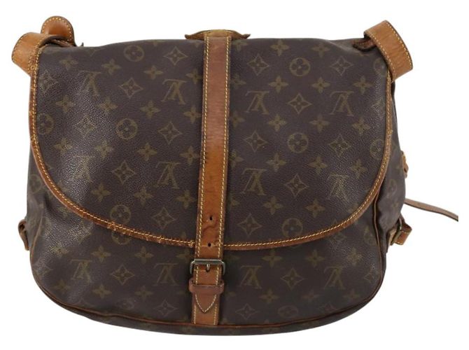 LOUIS VUITTON Borsa a Spalla Monogram Saumur 35 M42254 LV Auth BA5810 Monogramma - vista 2