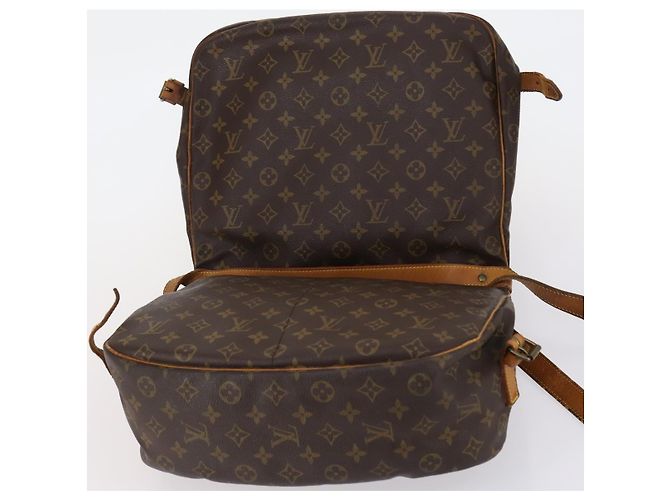 LOUIS VUITTON Borsa a Spalla Monogram Saumur 35 M42254 LV Auth BA5810 Monogramma - vista 20