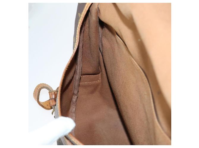 LOUIS VUITTON Borsa a Spalla Monogram Saumur 35 M42254 LV Auth BA5810 Monogramma - vista 26