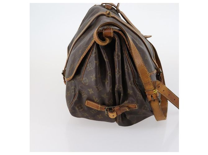 LOUIS VUITTON Borsa a Spalla Monogram Saumur 35 M42254 LV Auth BA5810 Monogramma - vista 4