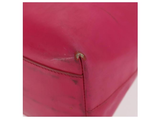 Borsa a Spalla PRADA in Pelle Rosa Chiaro Auth 143274 - vista 14