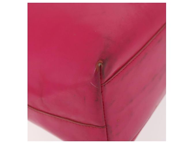 Borsa a Spalla PRADA in Pelle Rosa Chiaro Auth 143274 - vista 15