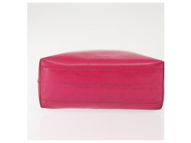 Borsa a Spalla PRADA in Pelle Rosa Chiaro Auth 143274 - vista 5
