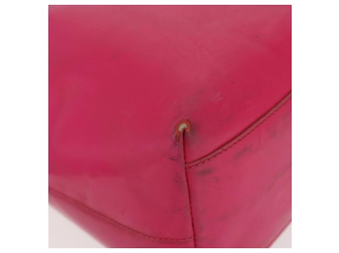 Borsa a Spalla PRADA in Pelle Rosa Chiaro Auth 143274 - vista 9