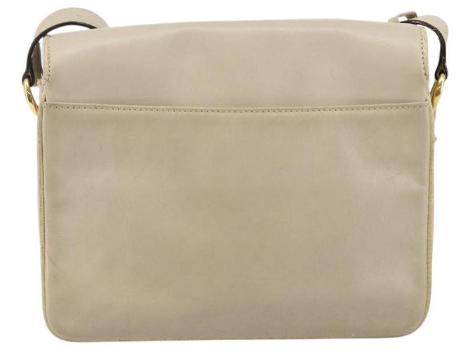 Céline Borsa a Spalla CELINE in Pelle Beige Oro Auth 142806 D'oro - vista 2