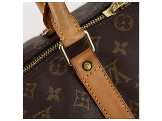 LOUIS VUITTON Bolsa Boston Monogram Keepall 45 M41428 LV Auth 141796 Monograma - vista 10
