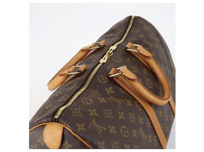 LOUIS VUITTON Bolsa Boston Monogram Keepall 45 M41428 LV Auth 141796 Monograma - vista 6