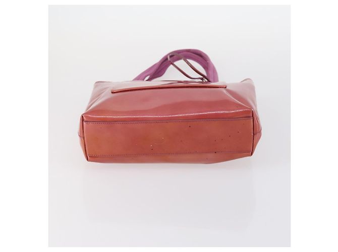 PRADA Borsa a Spalla Nylon Smaltato 4Set Rosa Kaki Verde Auth bs29552 Cachi - vista 10