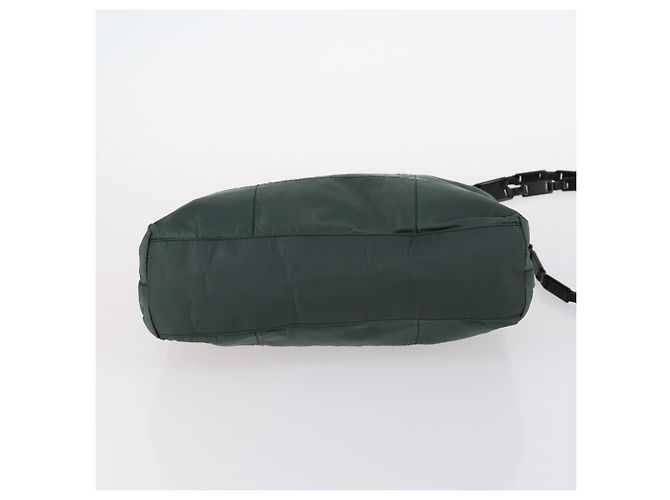 PRADA Borsa a Spalla Nylon Smaltato 4Set Rosa Kaki Verde Auth bs29552 Cachi - vista 22