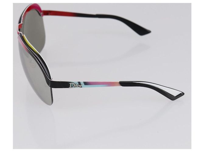 Occhiali da sole Christian Dior Plastica 3Set Marrone Nero Auth bs29549 - vista 13