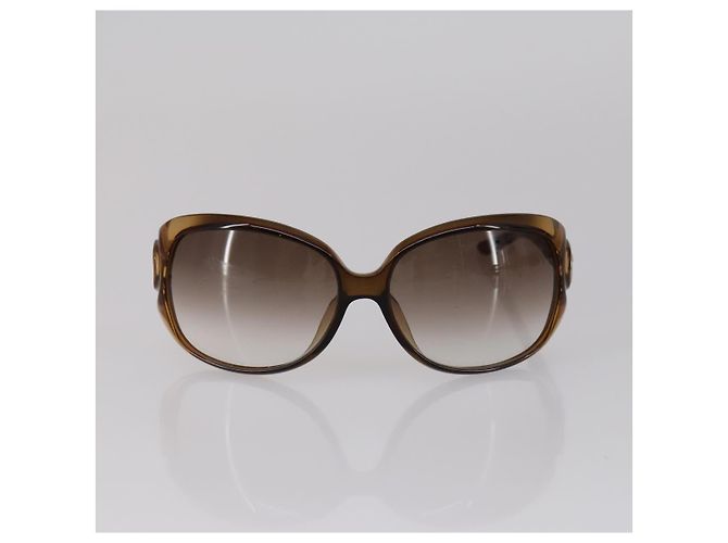 Occhiali da sole Christian Dior Plastica 3Set Marrone Nero Auth bs29549 - vista 2