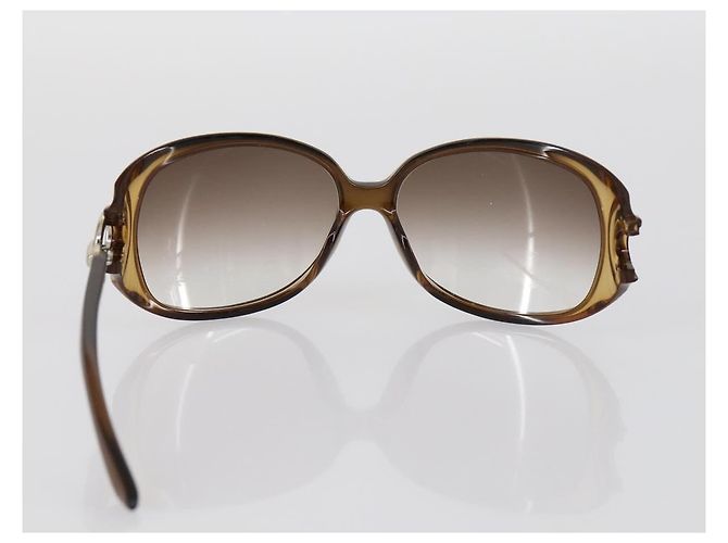 Occhiali da sole Christian Dior Plastica 3Set Marrone Nero Auth bs29549 - vista 3