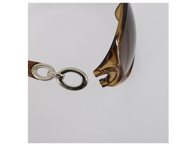 Occhiali da sole Christian Dior Plastica 3Set Marrone Nero Auth bs29549 - vista 5