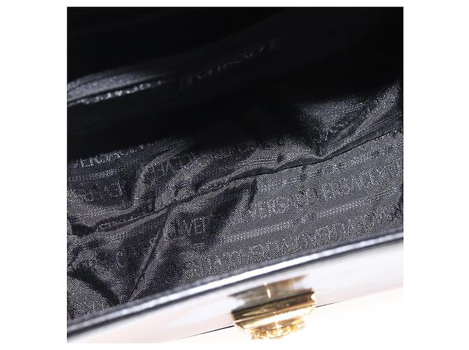 Pochette Vanity VERSACE Smalto Nero Oro Auth BA6291 D'oro - vista 12