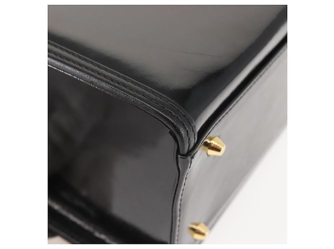 Pochette Vanity VERSACE Smalto Nero Oro Auth BA6291 D'oro - vista 15