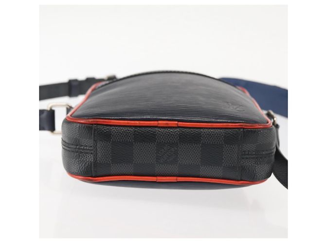 LOUIS VUITTON Borsa Danube PM Epi Damier Graphite Navy M51460 Auth LV BA6348 Blu navy - vista 5