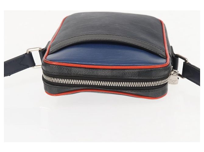 LOUIS VUITTON Borsa Danube PM Epi Damier Graphite Navy M51460 Auth LV BA6348 Blu navy - vista 6