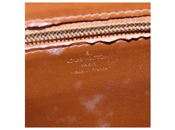 LOUIS VUITTON Sac à épaule Monogram Vernis Christie GM Bronze M91107 Auth 143251 - vue 21