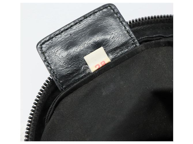 Borsa a Spalla PRADA Nylon Nero Argento Autentica ep10975 - vista 11