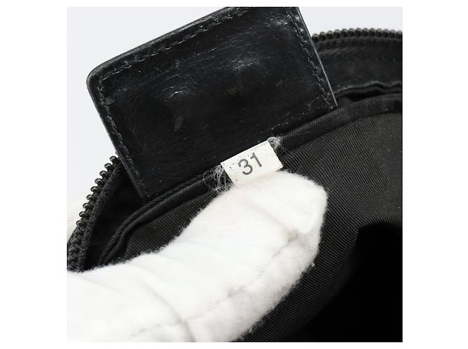 Borsa a Spalla PRADA Nylon Nero Argento Autentica ep10975 - vista 12