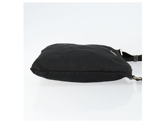 Borsa a Spalla PRADA Nylon Nero Argento Autentica ep10975 - vista 3