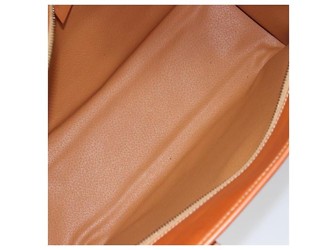 Céline Borsa tote in tela Macadam CELINE in pelle PVC marrone oro Auth ep11322 D'oro - vista 11