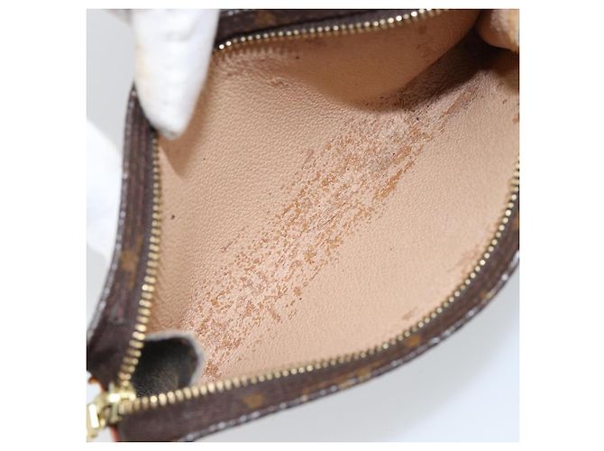 Bucket LOUIS VUITTON Monogramma Secchiello PM Pochette Accessorio LV Auth 144291 - vista 14