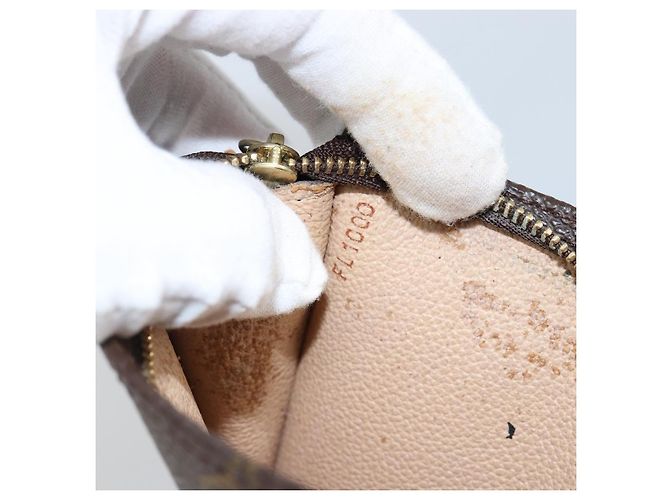 Bucket LOUIS VUITTON Monogramma Secchiello PM Pochette Accessorio LV Auth 144291 - vista 17