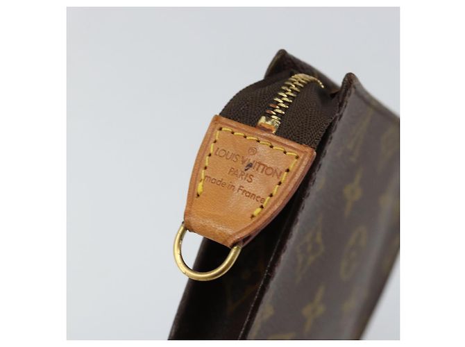 Bucket LOUIS VUITTON Monogramma Secchiello PM Pochette Accessorio LV Auth 145088 - vista 12