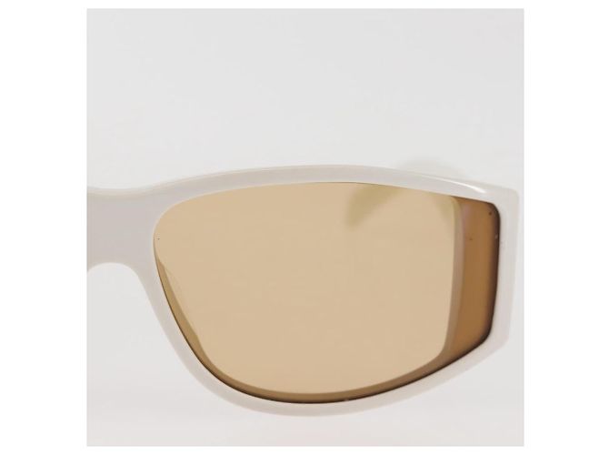 Céline Gafas de sol CELINE Triomphe de plástico blancas CL40227U Auth 146039 Blanco - vista 5