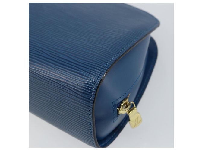 LOUIS VUITTON Pochette Dauphine GM Epi Blu M48435 LV Auth 144943 - vista 10