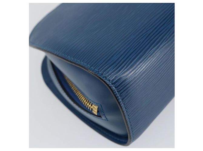 LOUIS VUITTON Pochette Dauphine GM Epi Blu M48435 LV Auth 144943 - vista 11