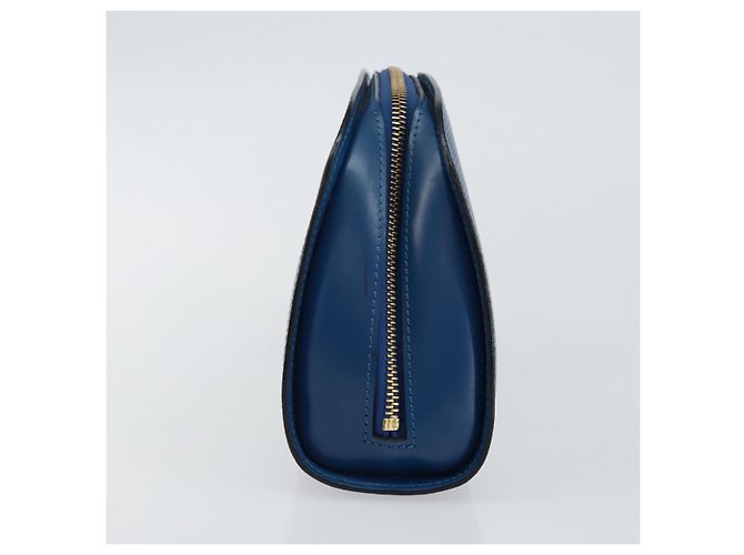LOUIS VUITTON Pochette Dauphine GM Epi Blu M48435 LV Auth 144943 - vista 4