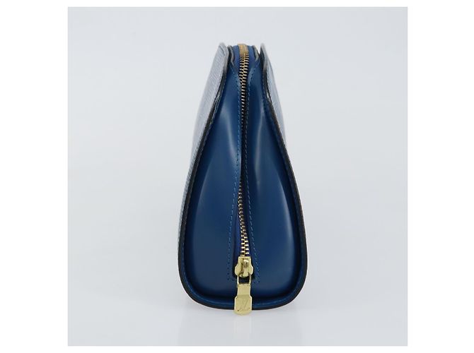 LOUIS VUITTON Pochette Dauphine GM Epi Blu M48435 LV Auth 144943 - vista 5