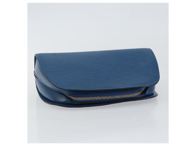 LOUIS VUITTON Pochette Dauphine GM Epi Blu M48435 LV Auth 144943 - vista 6